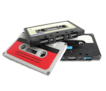 Compactcassettes: geluidsopnames uit het familiearchief